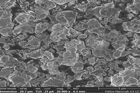 zirconium carbide SEM